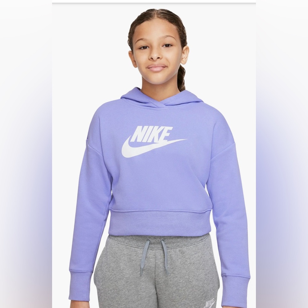 Nike crop hoodie